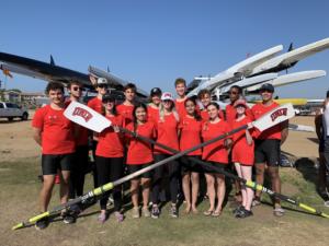 UNLV Team with oars 2